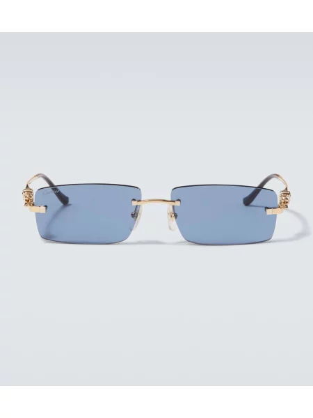Sončna očala Cartier Eyewear Collection modra