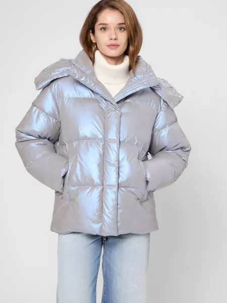 Пуховик Prpy блакитний