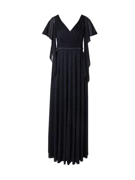 Vera Mont Rochie de seară noapte / argintiu albastru