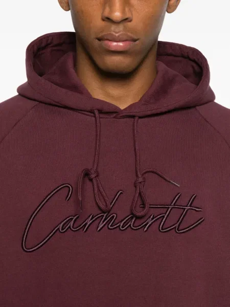 Hanorac cu glugă Carhartt Wip cu broderie