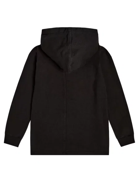 Hoodie Rick Owens μαύρο