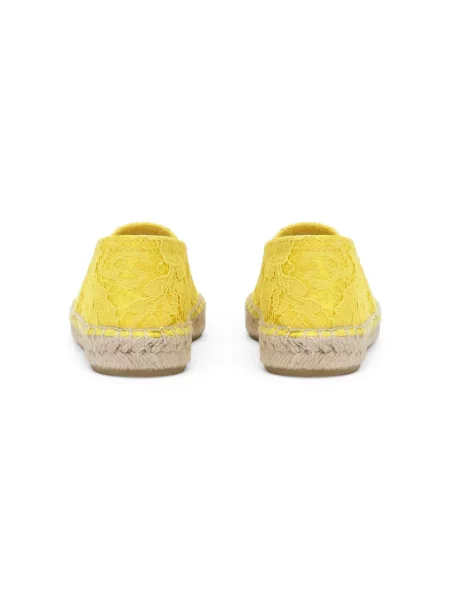 Espadryle dziecięce Dolce And Gabbana żółte