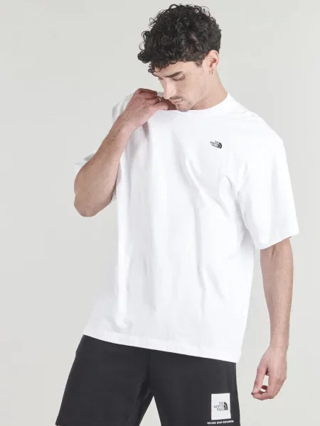 Póló The North Face TNF Essential Simple Dome Os Ss Tee TNF White S fehér