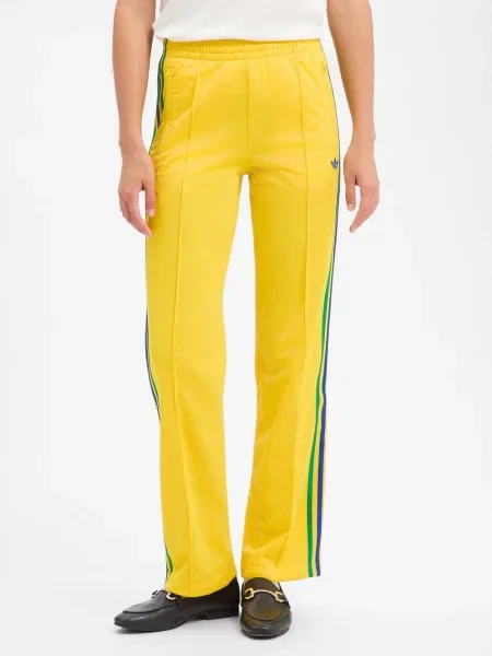Adidas Originals spodnie do biegania Classic TP Kobiety jednolity S żółty