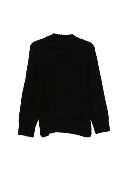 Dzianinowy sweter Laneus czarny