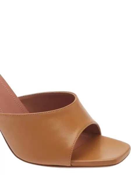 Papuci tip mules Amina Muaddi maro