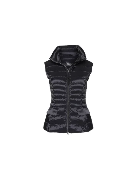 Kamizelka puchowa Marc Cain z kapturem czarna