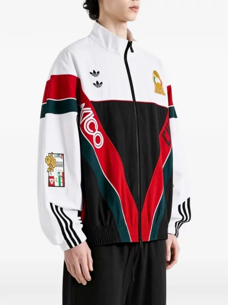 Τρέξιμο αμανικας πλεκτός φούτερ Adidas κόκκινο
