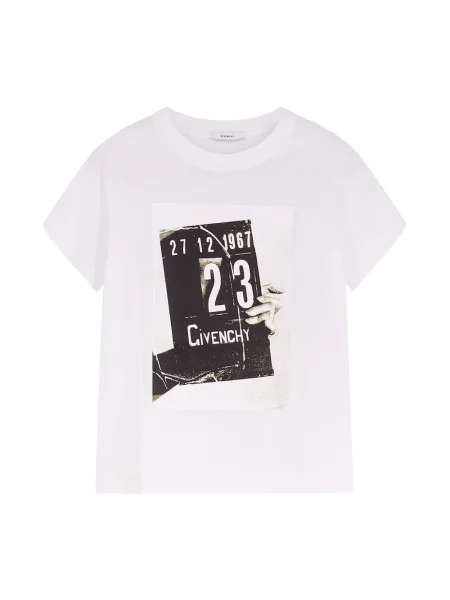 Koszulka Givenchy z nadrukiem biała