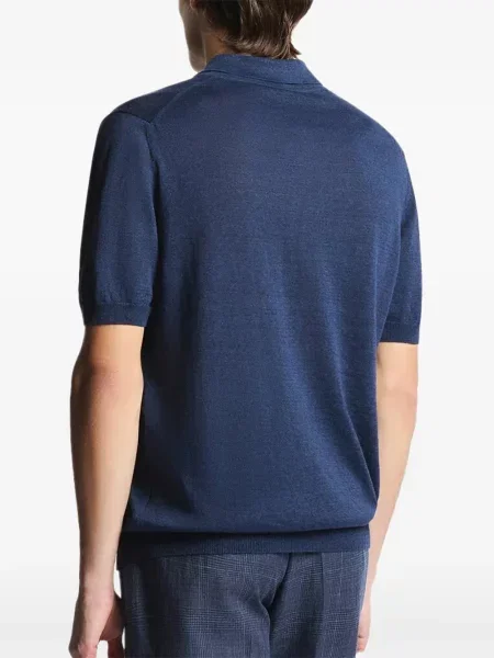 Scurt tricou polo Fay albastru