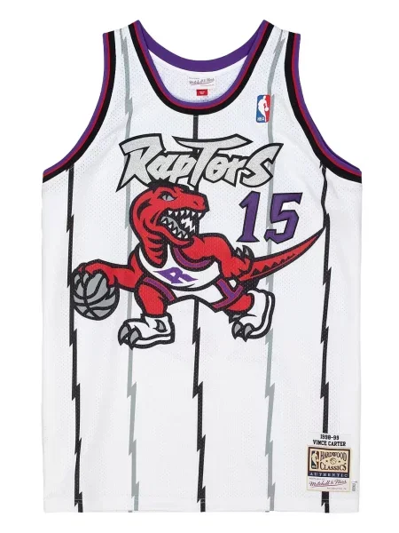 Cămașă Mitchell & Ness din jerseu alb
