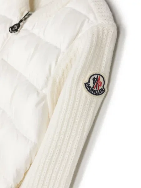 Kurtka dziecięca Moncler Enfant biała