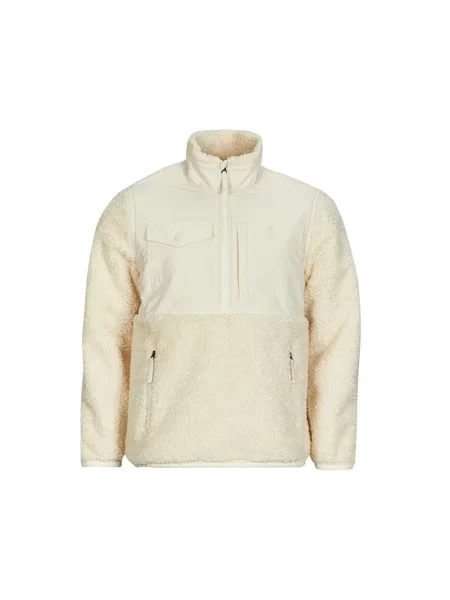 Pulover Polo Ralph Lauren iz flisa bež