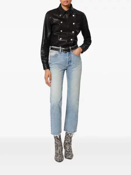 Decupat blugi Isabel Marant albastru