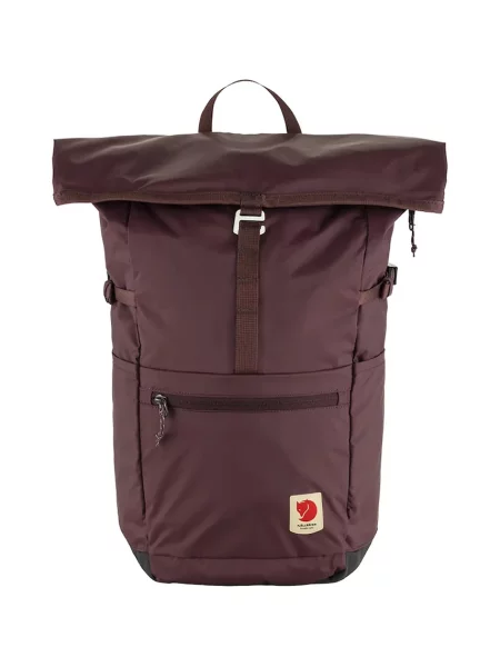 Ruksak Fjallraven Coast Foldsack 24 veliki bez uzorka ljubičasta