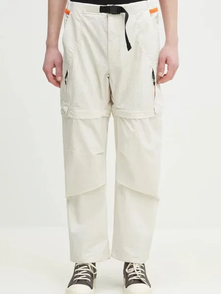 Kalhoty Napapijri M-Tusco jednoduché béžová