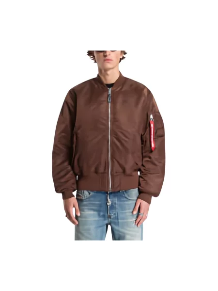 Kurtka bomber Alpha Industries brązowy