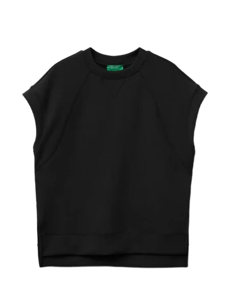 Tricou Benetton fără mâneci negru