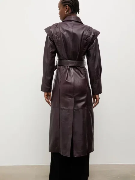 Кожаный тренч Answear.lab