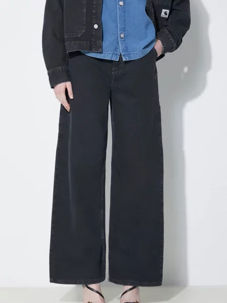 Джинси Carhartt WIP Jens Pant чорний