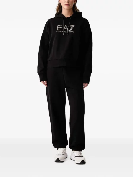Trening Ea7 Emporio Armani cu imagine negru