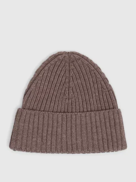 Шапка з вовною Cashmere&whiskey коричнева