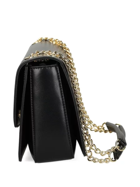 Colier Love Moschino cu motiv cu inimi negru