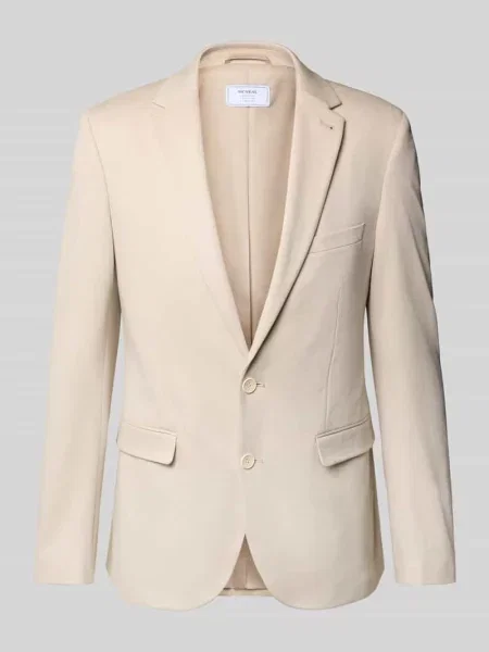 Marynarka na 2 z kołnierzem z połami Mcneal beżowa