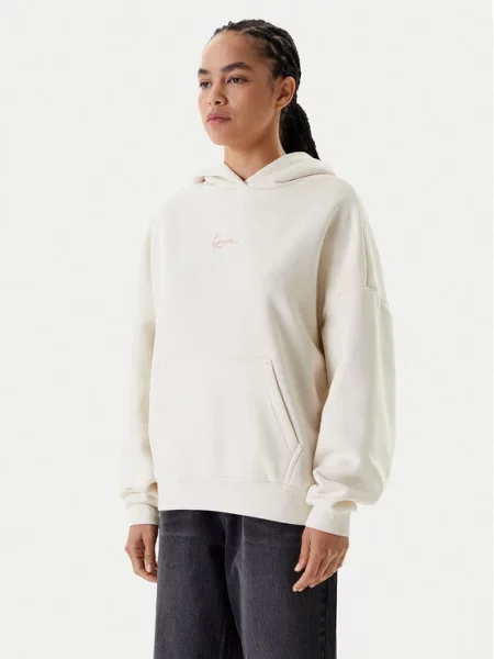 Karl Kani Bluza Signature Cherry Print Écru Oversize