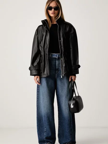 Hlače Weekend Max Mara modra
