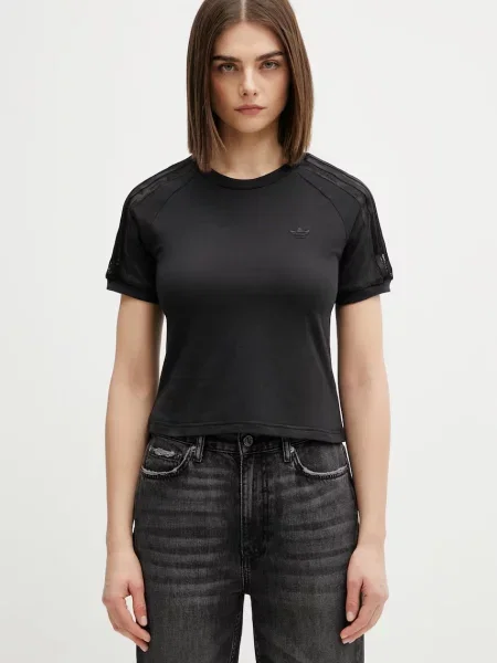 Adidas Originals tričko LACE CALI T černé