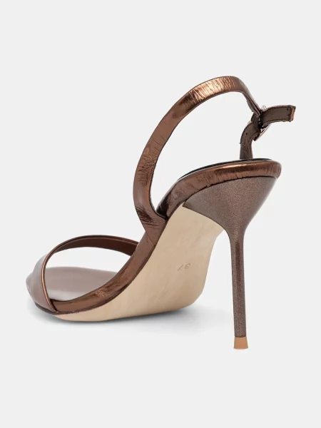 Kožené sandály Jeffrey Campbell Go-Getter zlatá