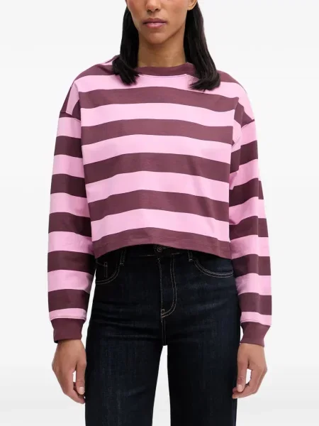 Lung tricou polo Marc O'polo roz