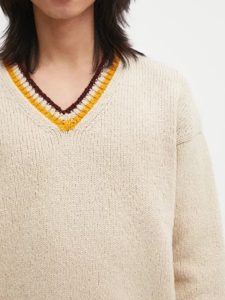 Вовняний светр Visvim COLLEGE V-NECK