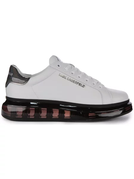 Sneakersy KARL LAGERFELD białe