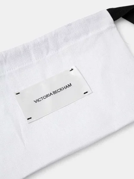 Bőr öv Victoria Beckham fekete