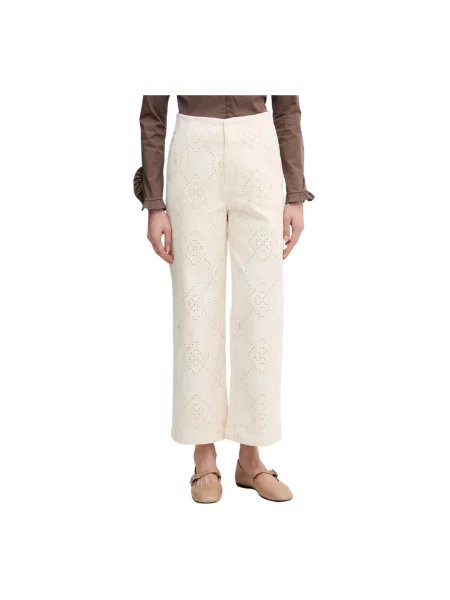 Dkny jeansy beżowe