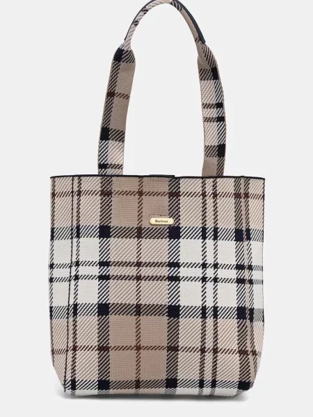 Barbour torebka tote Layla beżowa