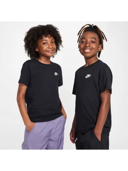 Nike T-Shirt K Nsw Tee Emb Futura Lbr czarna
