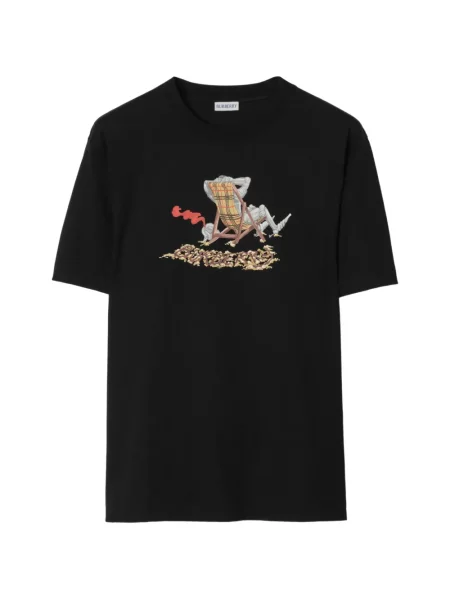 Тениска Burberry черно