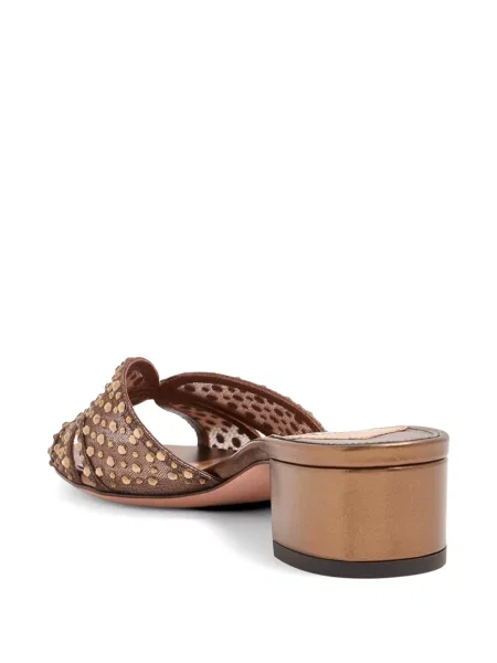 Sandale Aquazzura de cristal maro