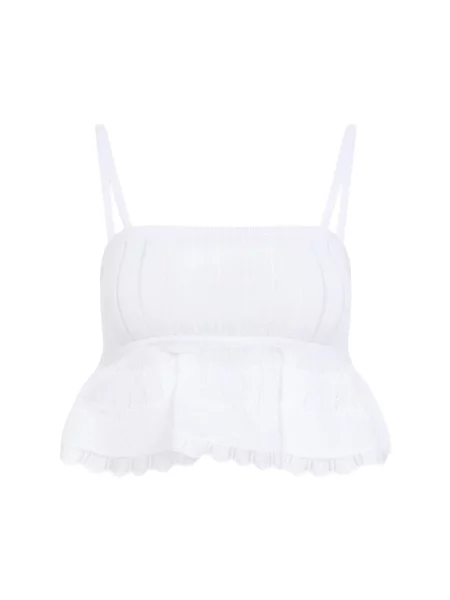 Top Alaïa biały