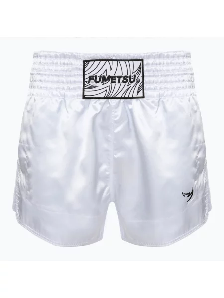 Tréningové šortky FUMETSU Origins Muay Thai white bílé