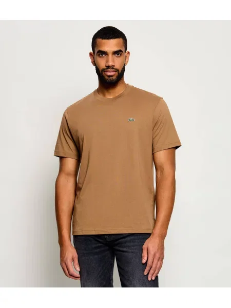 Tricou Lacoste clasic bej