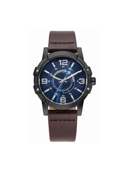 G-STAR Analogové hodinky Watch Constructed' hnědá