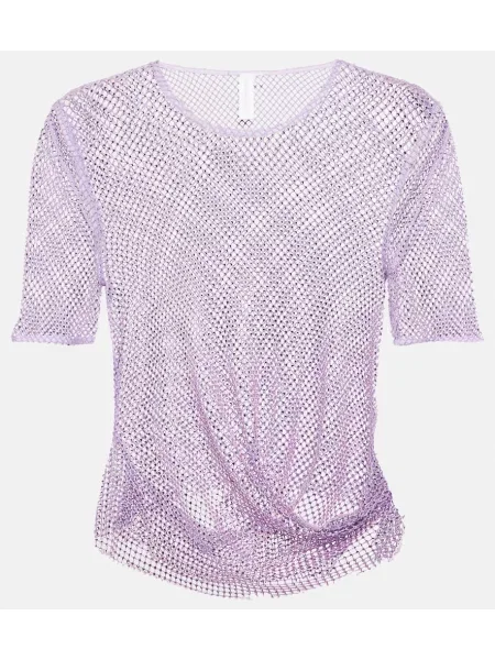 Cropp top Simkhai plasă violet