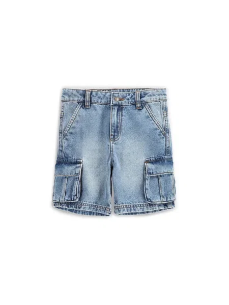 Coccodrillo Pantaloni scurți de blugi albastru