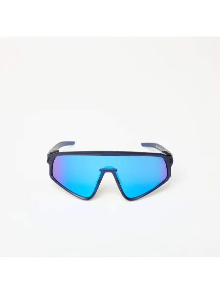 Окуляри сонцезахисні Oakley Latch Panel matte trans navy/prizm sapphire темно-сині