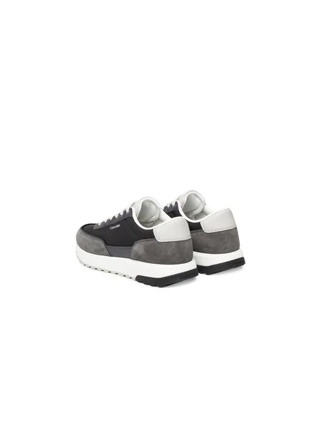Pánske topánky Calvin Klein Low Top Lace Up Repreve Mix Formal Gray/Eggshell/Creamy White čierna
