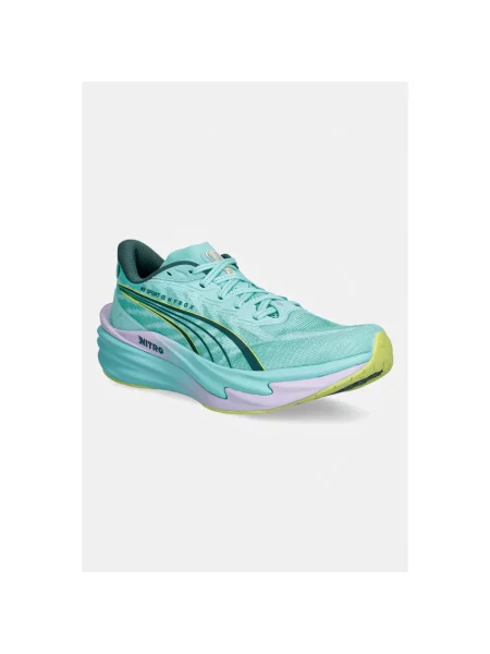 Sneakers Puma Deviate Nitro 4 Puma X Hyrox Wns Intense Mint/ Light Lavender EUR 38 niebieskie